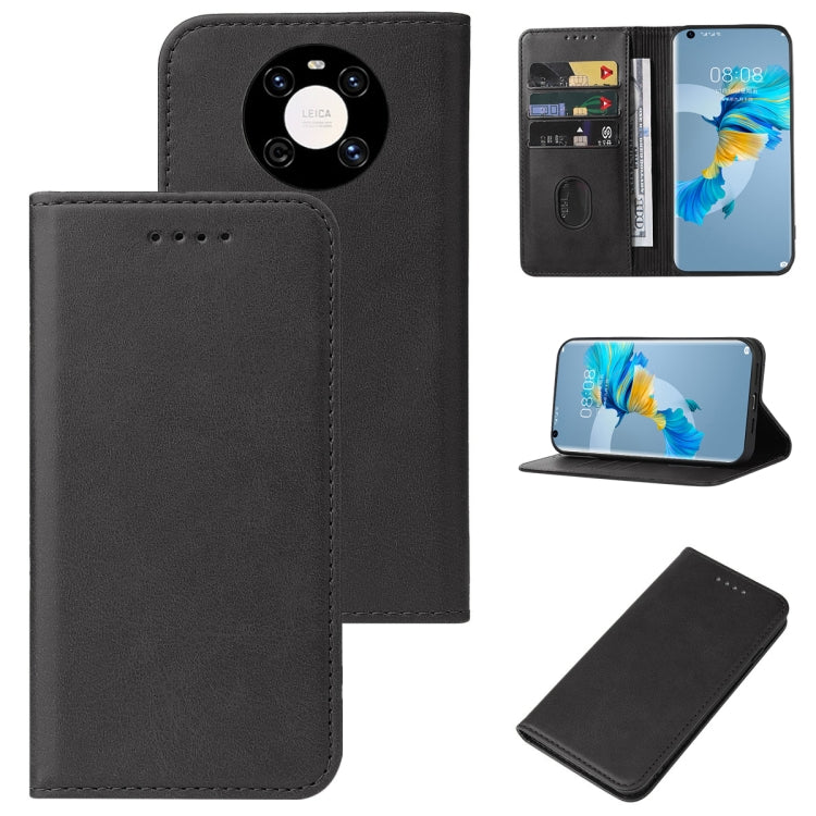 For Huawei Mate 40E 4G Magnetic Closure Leather Phone Case