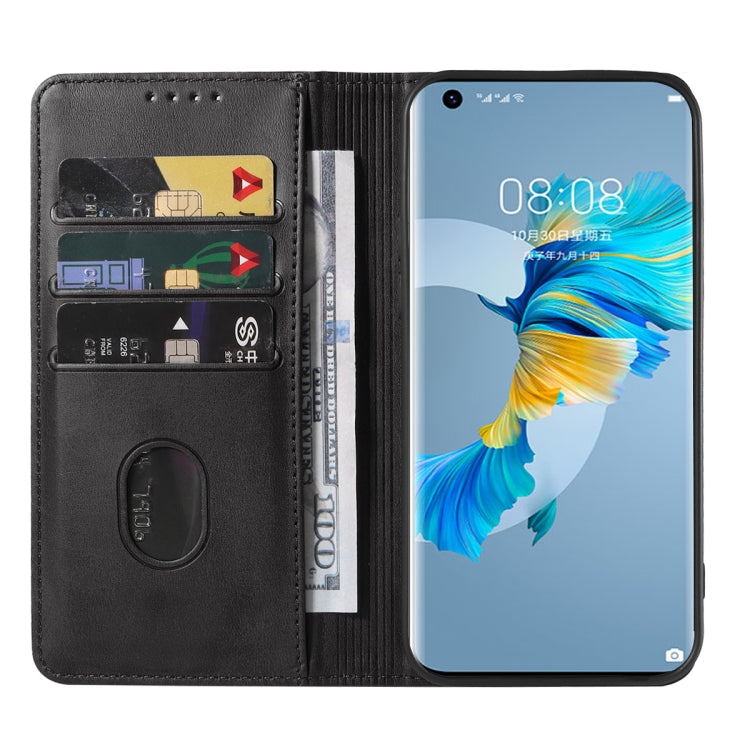 For Huawei Mate 40E 4G Magnetic Closure Leather Phone Case