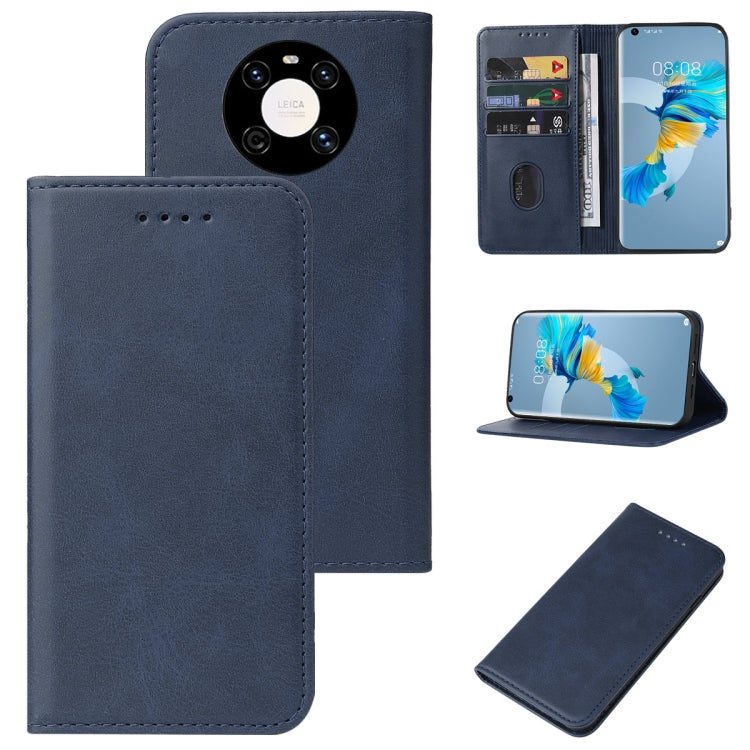 For Huawei Mate 40E 4G Magnetic Closure Leather Phone Case
