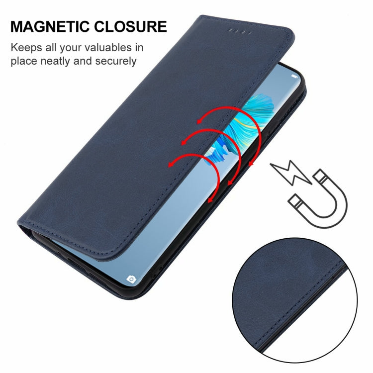 For Huawei Mate 40E 4G Magnetic Closure Leather Phone Case
