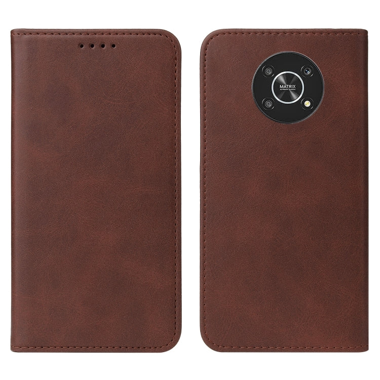 For Honor Magic4 Lite Magnetic Closure Leather Phone Case