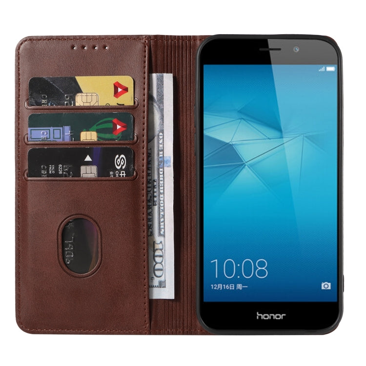 For Honor 5C Pro Magnetic Closure Leather Phone Case