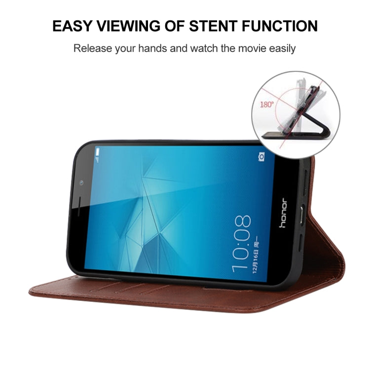 For Honor 5C Pro Magnetic Closure Leather Phone Case