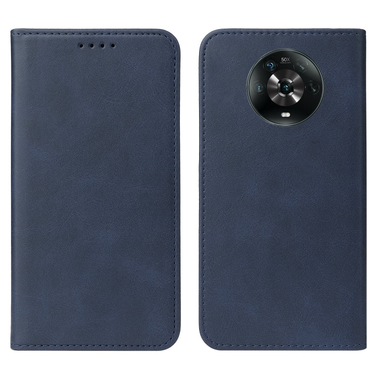 For Honor Magic4 Magnetic Closure Leather Phone Case