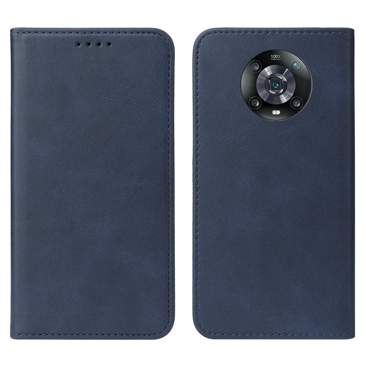 For Honor Magic4 Pro Magnetic Closure Leather Phone Case