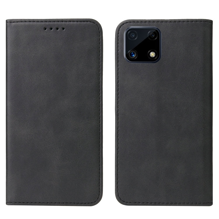 For Realme C25 Magnetic Closure Leather Phone Case