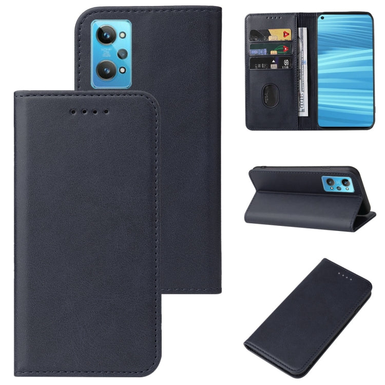 For Realme GT2 Magnetic Closure Leather Phone Case