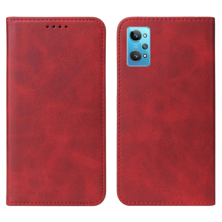 For Realme GT2 Magnetic Closure Leather Phone Case