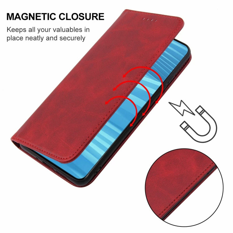 For Realme GT2 Magnetic Closure Leather Phone Case