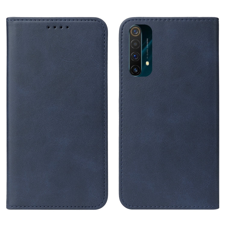 For Realme X50 5G Magnetic Closure Leather Phone Case