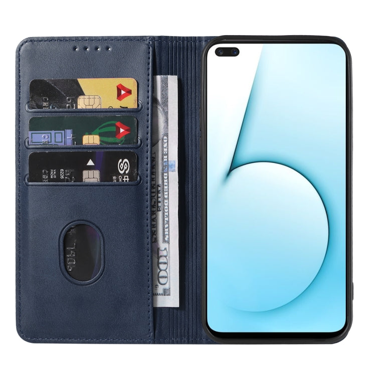 For Realme X50 5G Magnetic Closure Leather Phone Case