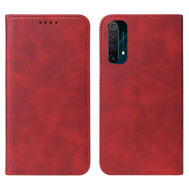 For Realme X50 5G Magnetic Closure Leather Phone Case