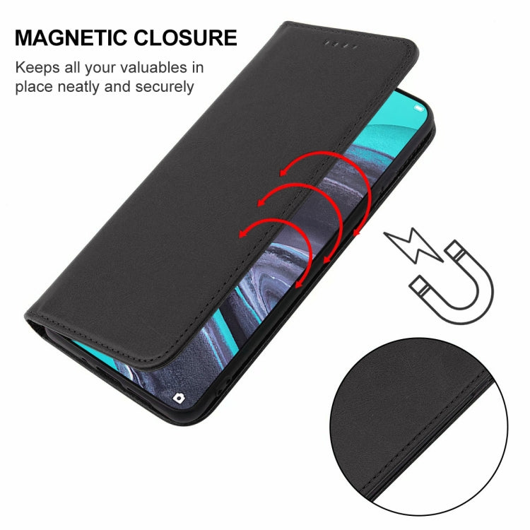 For OPPO Reno2 Magnetic Closure Leather Phone Case
