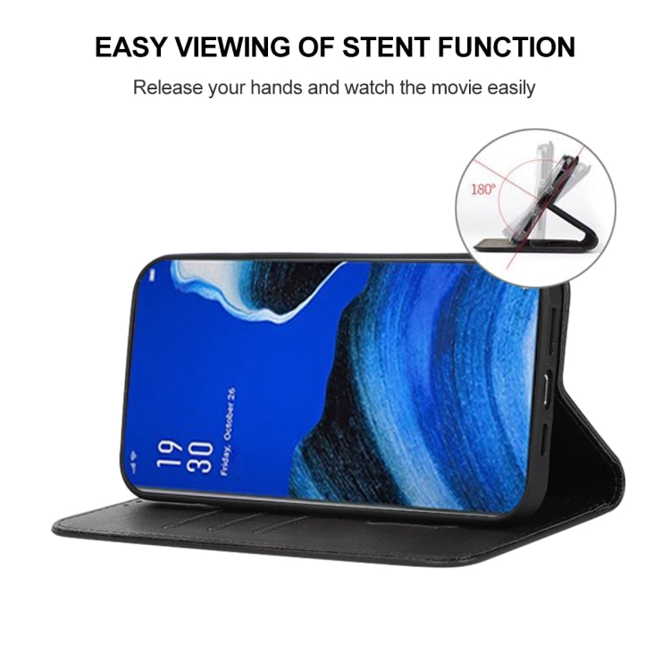 For OPPO Reno2 Z Magnetic Closure Leather Phone Case