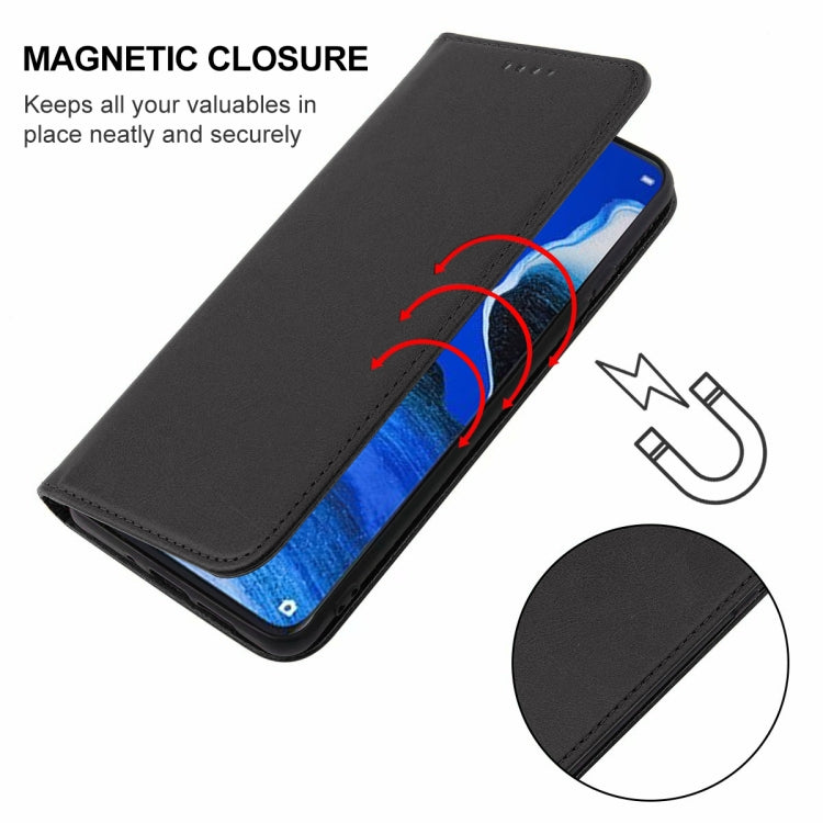 For OPPO Reno2 Z Magnetic Closure Leather Phone Case