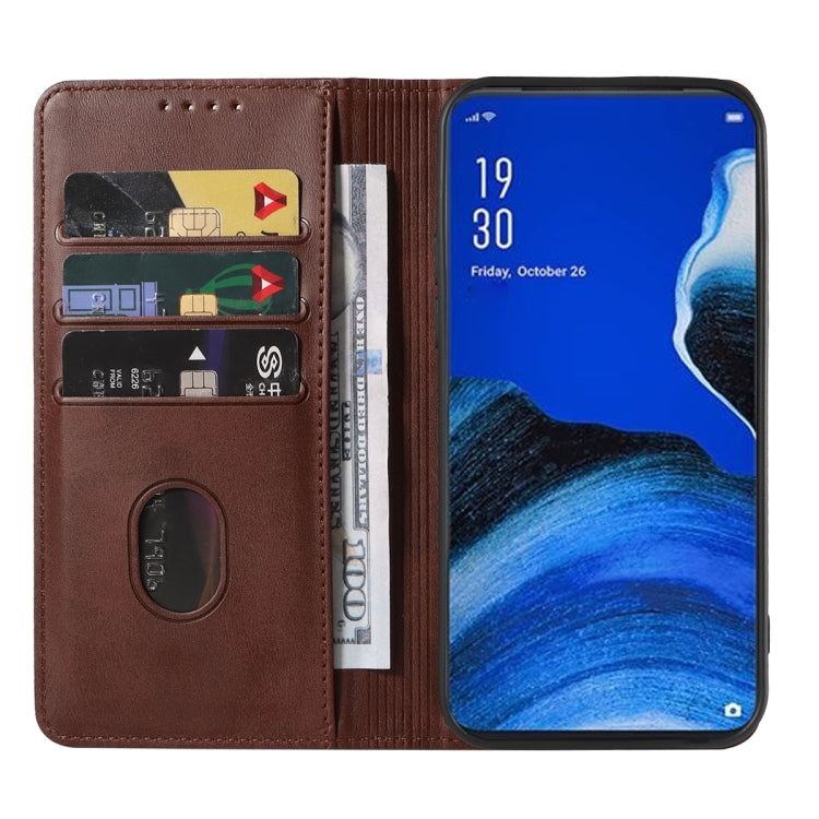 For OPPO Reno2 Z Magnetic Closure Leather Phone Case