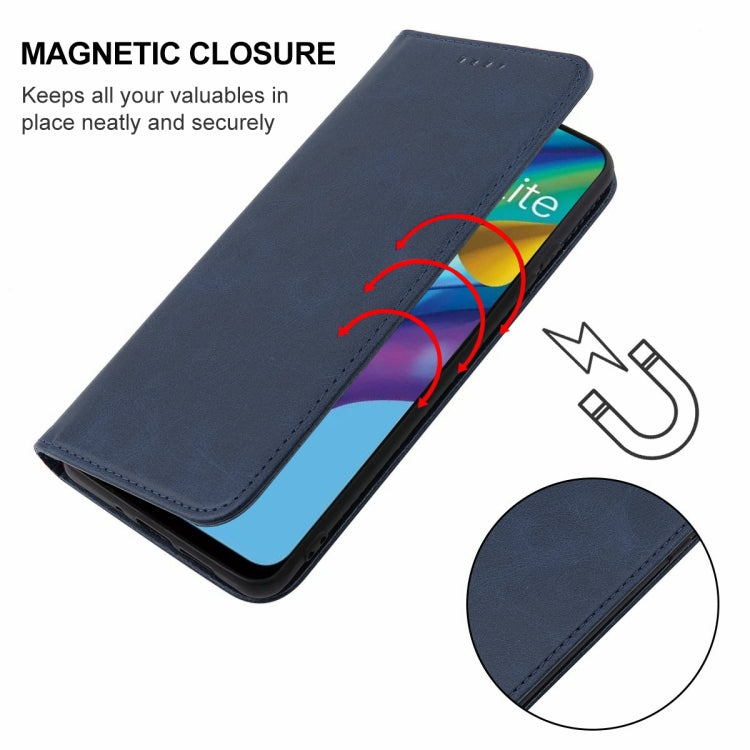 For OPPO Reno4 Lite Magnetic Closure Leather Phone Case
