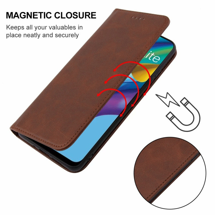 For OPPO Reno4 Lite Magnetic Closure Leather Phone Case