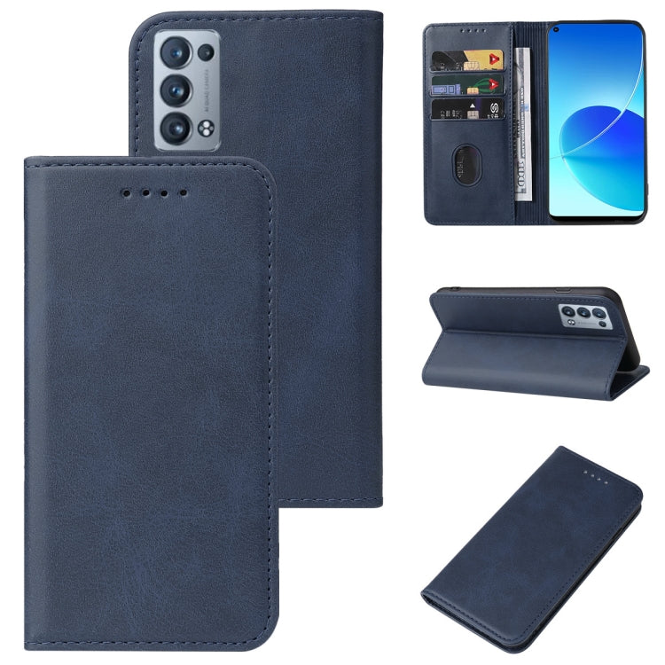 For OPPO Reno6 Pro+ 5G Magnetic Closure Leather Phone Case