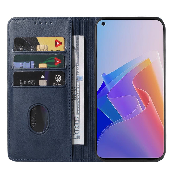 For OPPO Reno7 Z 5G Magnetic Closure Leather Phone Case