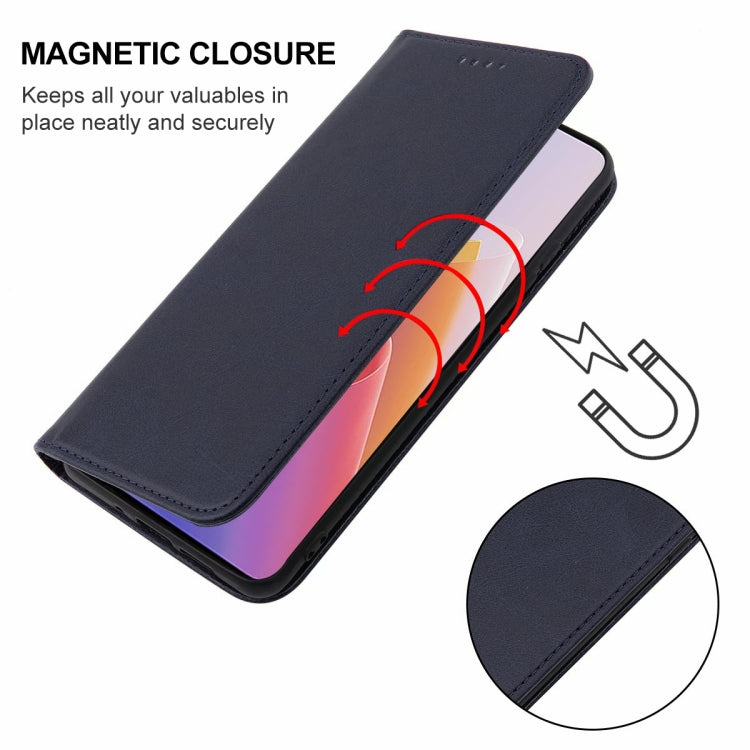 For OPPO Reno7 Z 5G Magnetic Closure Leather Phone Case