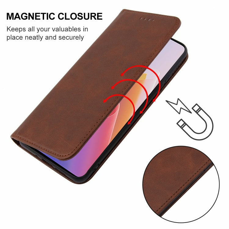 For OPPO Reno7 Z 5G Magnetic Closure Leather Phone Case