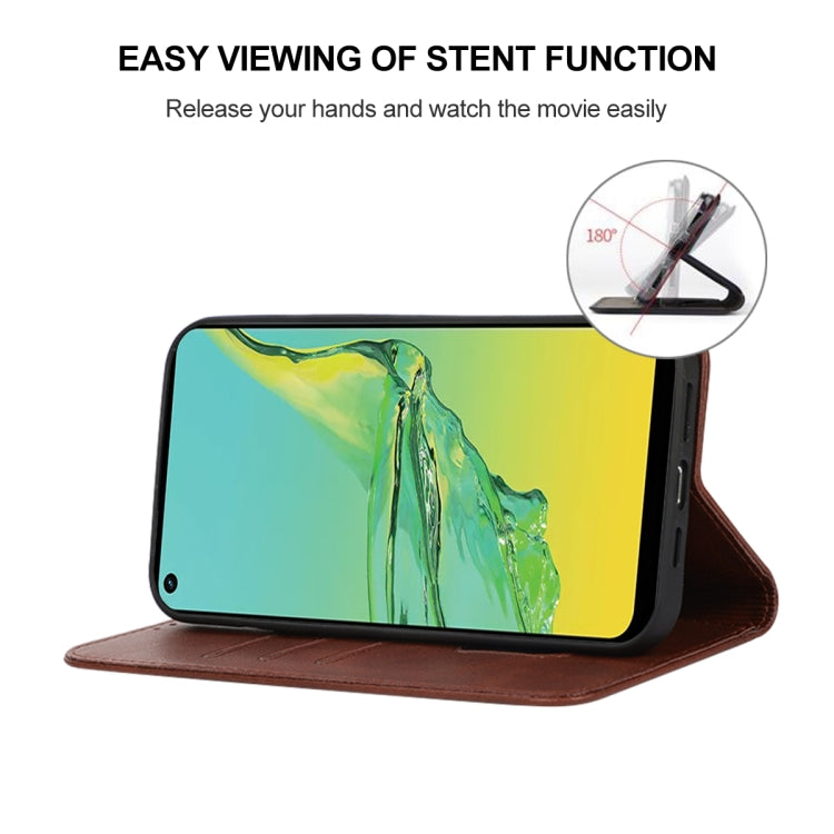 For OPPO A33 2020 Magnetic Closure Leather Phone Case