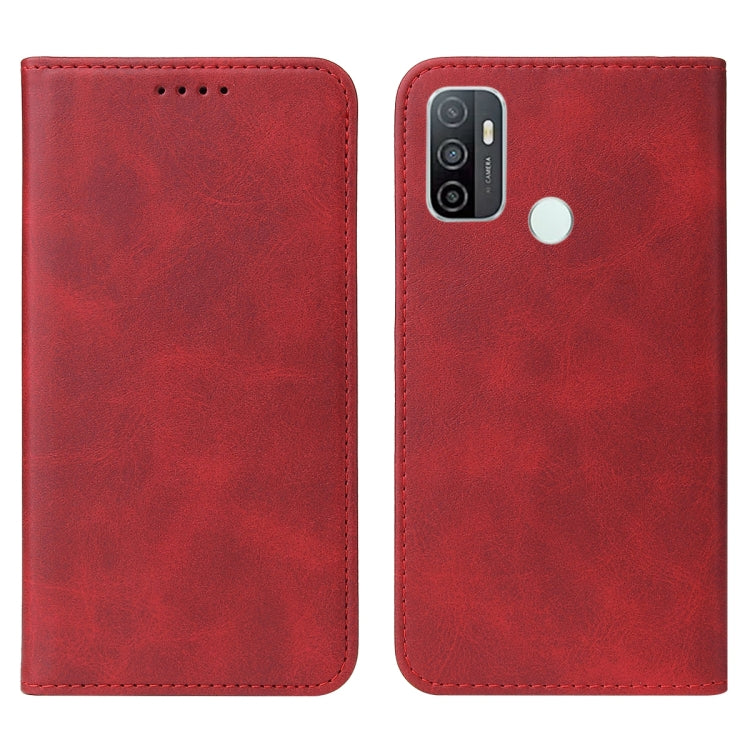 For OPPO A33 2020 Magnetic Closure Leather Phone Case