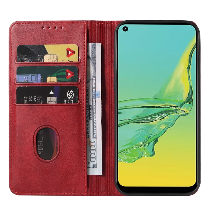 For OPPO A33 2020 Magnetic Closure Leather Phone Case