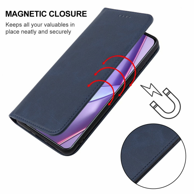 For OPPO Ace2 Magnetic Closure Leather Phone Case