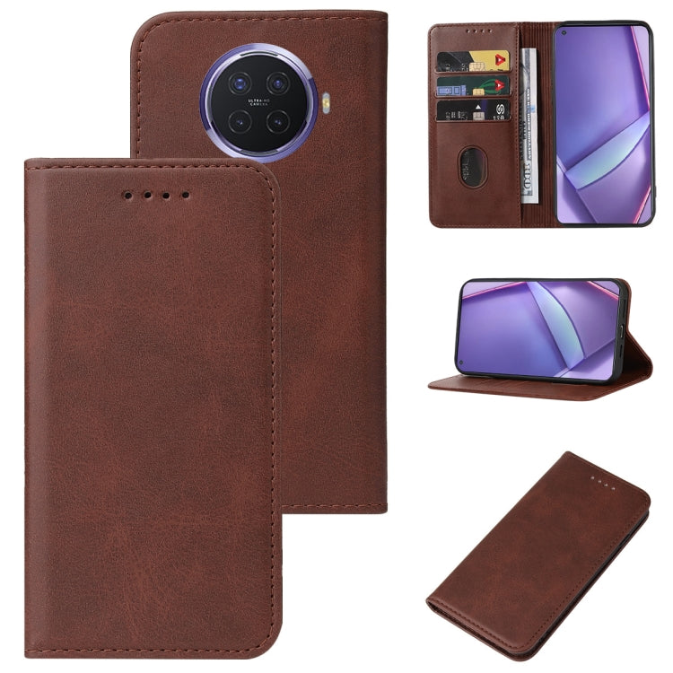 For OPPO Ace2 Magnetic Closure Leather Phone Case