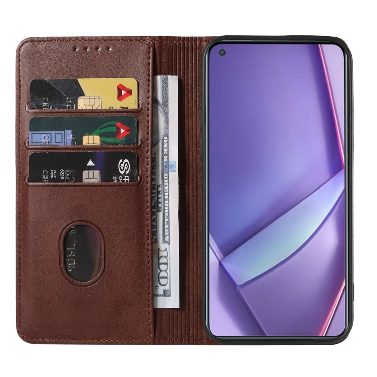 For OPPO Ace2 Magnetic Closure Leather Phone Case