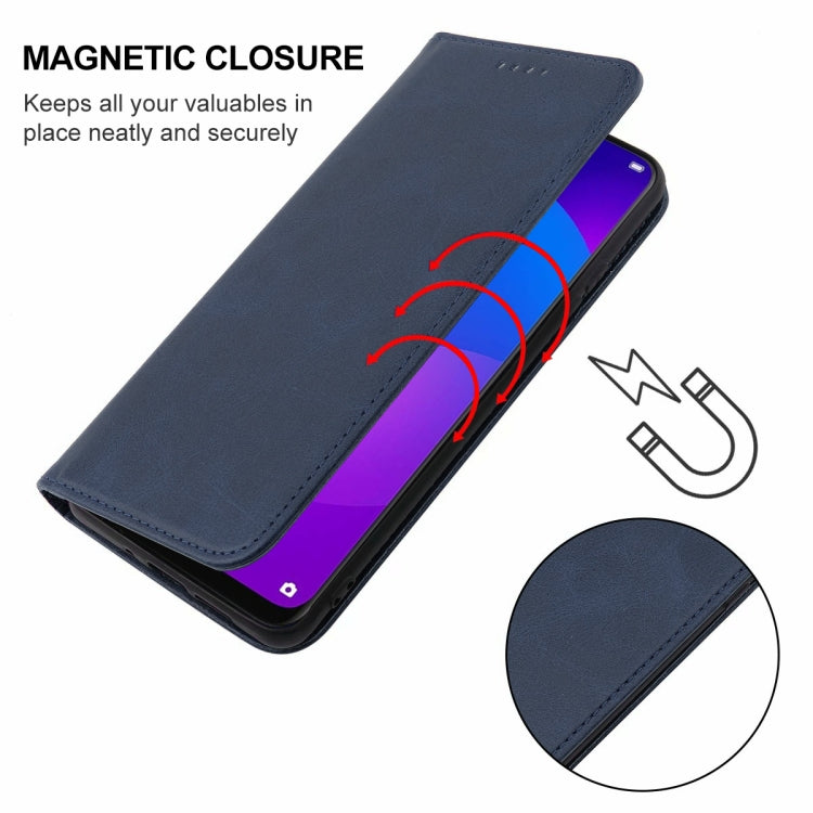 For OPPO F11 Magnetic Closure Leather Phone Case