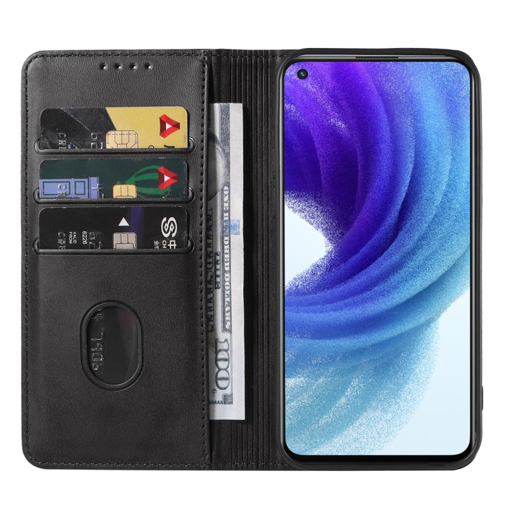 For OPPO K9 Pro Magnetic Closure Leather Phone Case