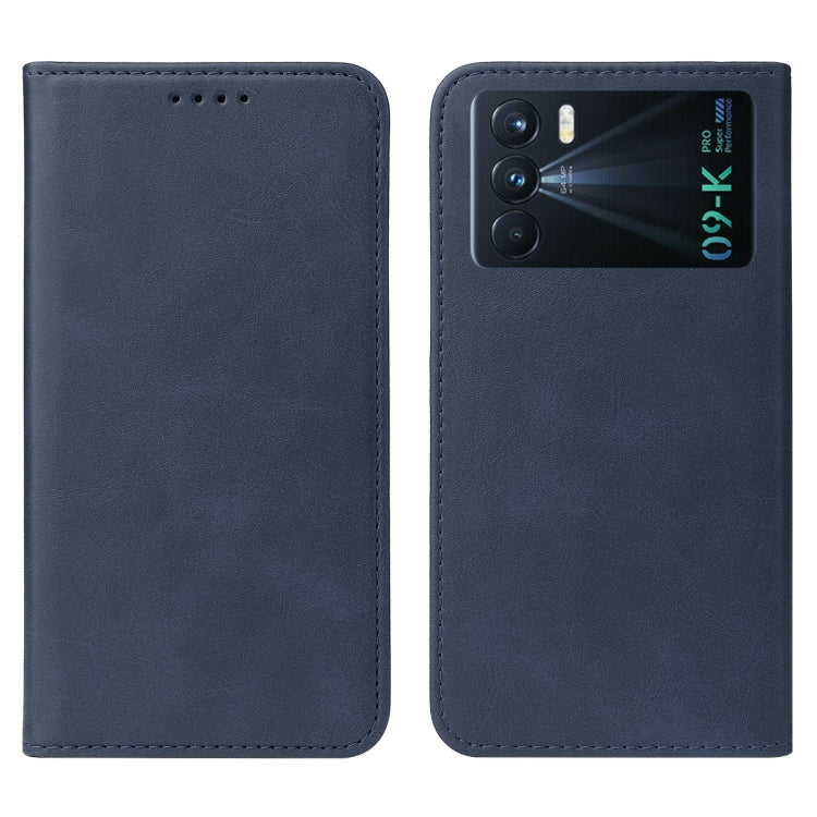 For OPPO K9 Pro Magnetic Closure Leather Phone Case
