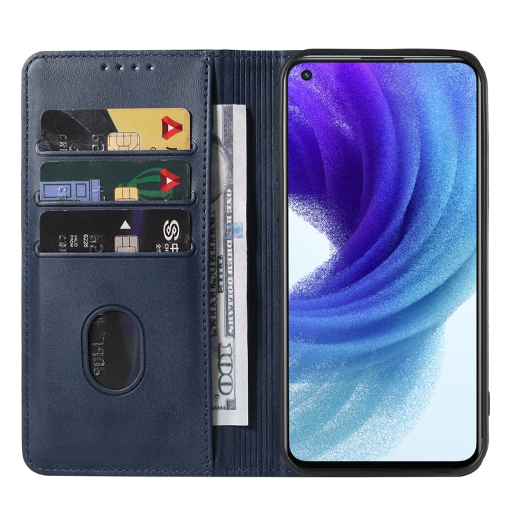 For OPPO K9 Pro Magnetic Closure Leather Phone Case