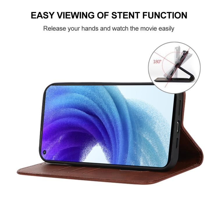 For OPPO K9 Pro Magnetic Closure Leather Phone Case
