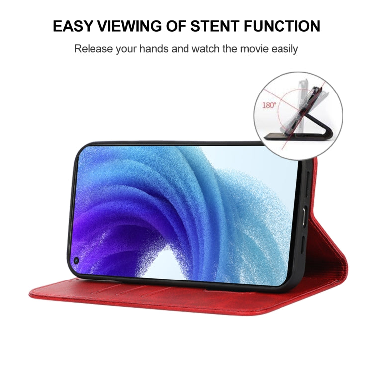 For OPPO K9 Pro Magnetic Closure Leather Phone Case