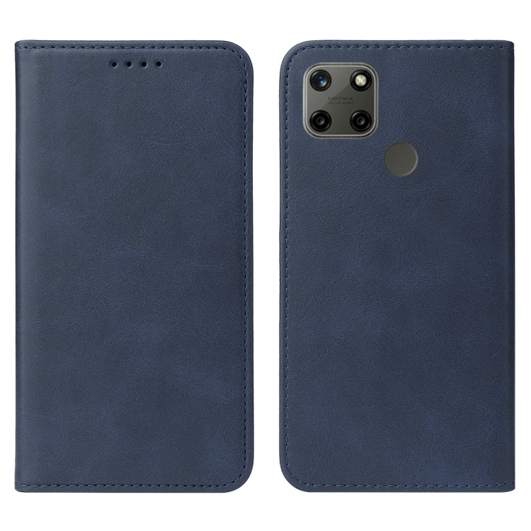 For Realme C25Y Magnetic Closure Leather Phone Case