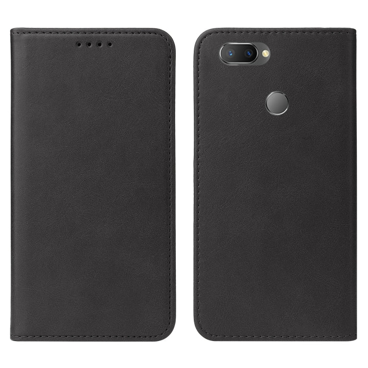 For Realme U1 Magnetic Closure Leather Phone Case