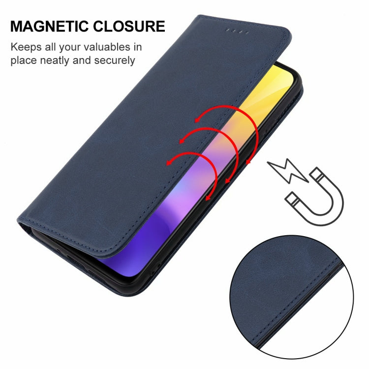 For Realme U1 Magnetic Closure Leather Phone Case