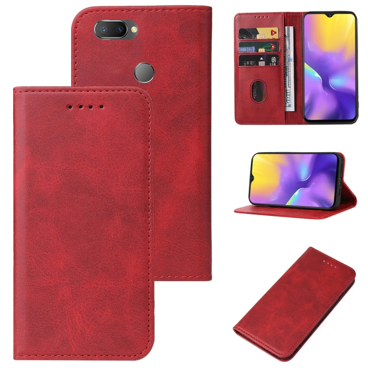 For Realme U1 Magnetic Closure Leather Phone Case