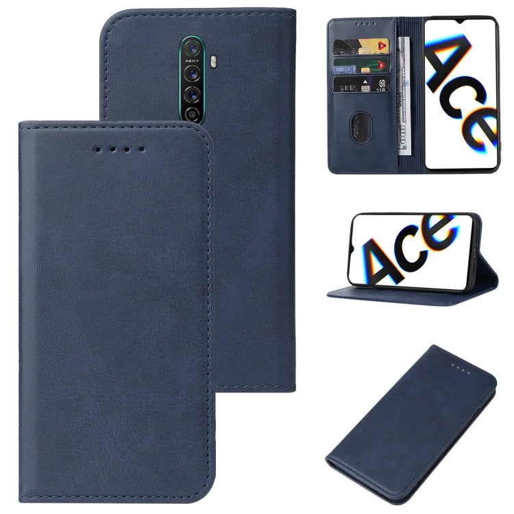 For OPPO Reno Ace Magnetic Closure Leather Phone Case