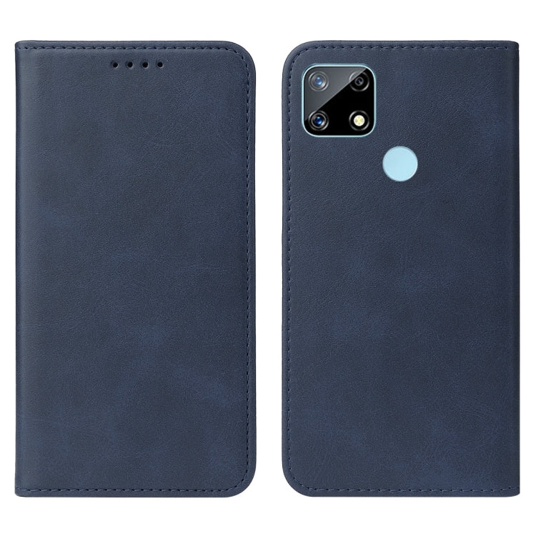 For Realme Narzo 20 Magnetic Closure Leather Phone Case