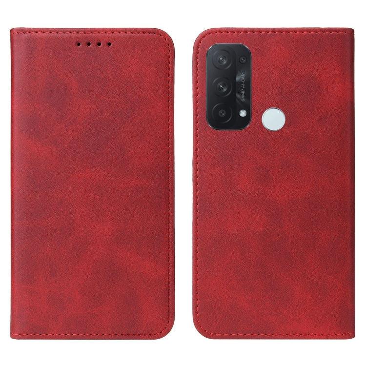 For OPPO Reno5 A Magnetic Closure Leather Phone Case