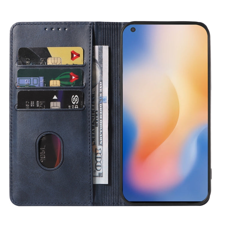 For vivo X50 5G Magnetic Closure Leather Phone Case