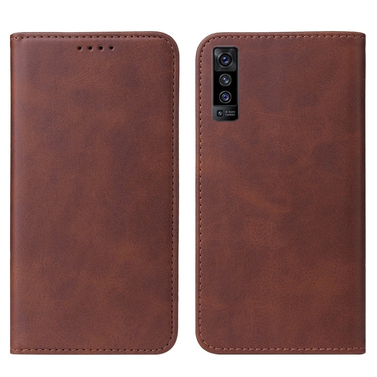 For vivo X50 5G Magnetic Closure Leather Phone Case
