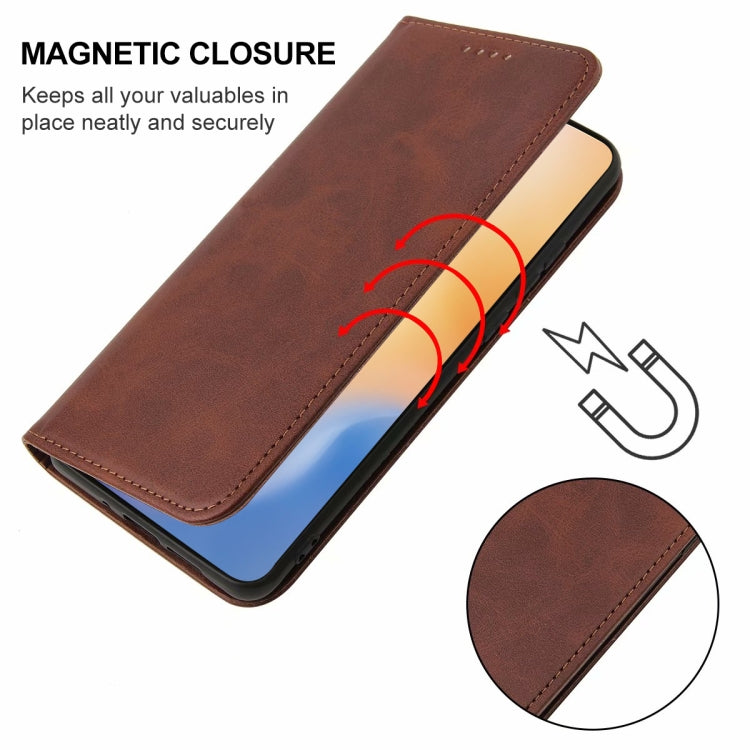 For vivo X50 5G Magnetic Closure Leather Phone Case