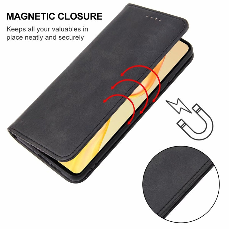 For vivo S15 Magnetic Closure Leather Phone Case