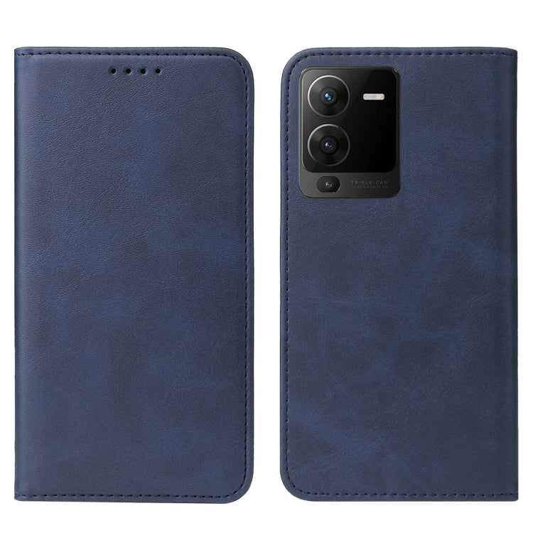 For vivo S15 Magnetic Closure Leather Phone Case